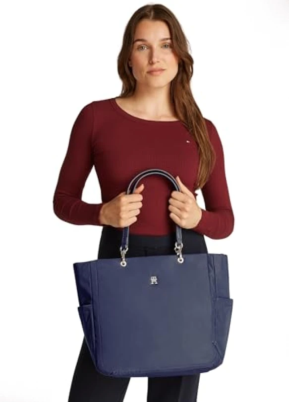4_Bolso Tote Tommy Hilfiger para mujer con cremallera