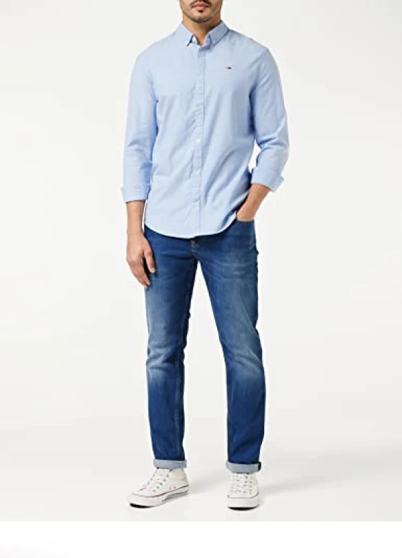 1_Camisa Slim Stretch de hombre Tommy Hilfiger TJM
