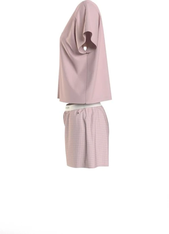 3_Conjunto de pijama corto para mujer Tommy Hilfiger