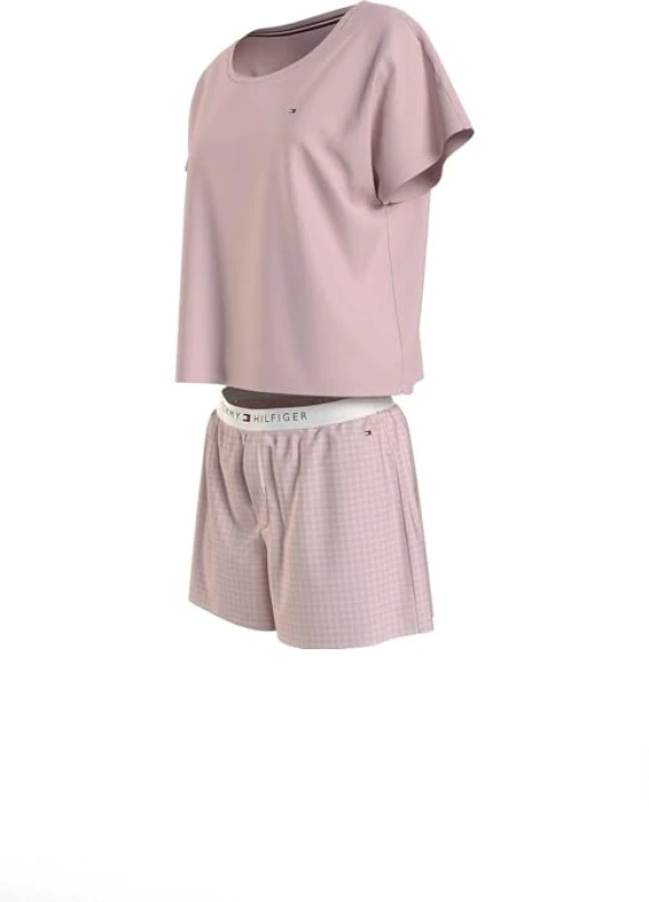 2_Conjunto de pijama corto para mujer Tommy Hilfiger
