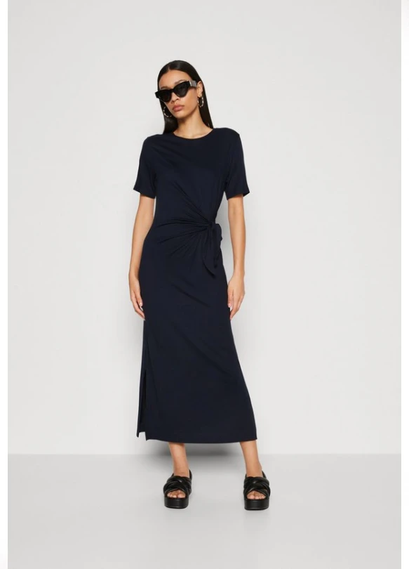 1_KNOT MIDI - Vestido ligero - desert sky