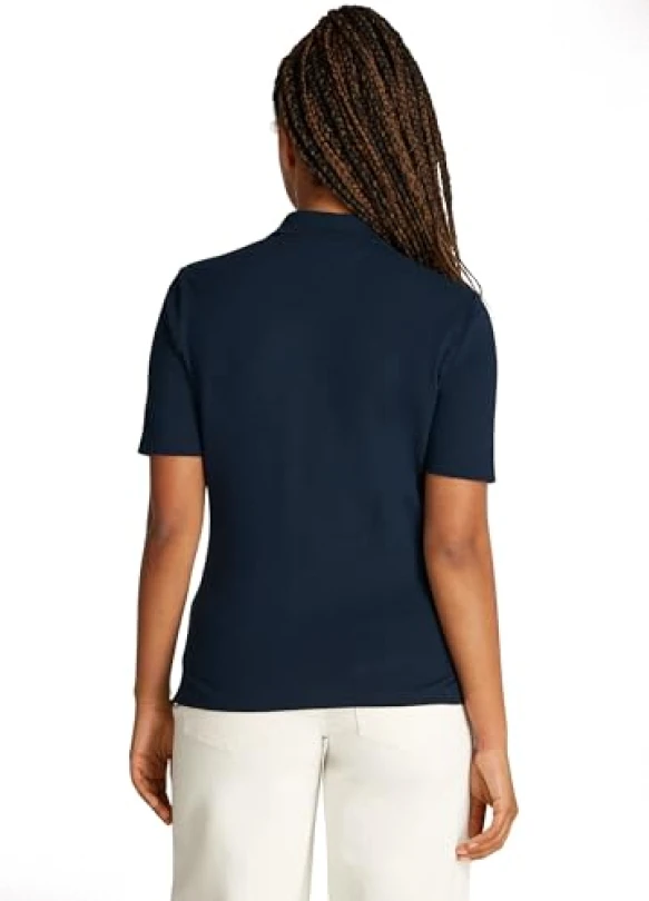 1_Polo Tommy Hilfiger de manga corta para mujer Regular Fit