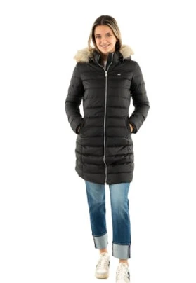 Abrigo de plumas con capucha Tommy Jeans para mujer