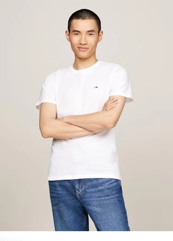 4_Camisetas de manga corta Tommy Jeans para hombre, pack de 2.