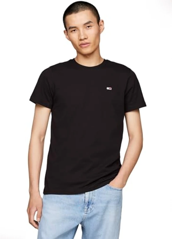 1_Camisetas de manga corta Tommy Jeans para hombre, pack de 2.