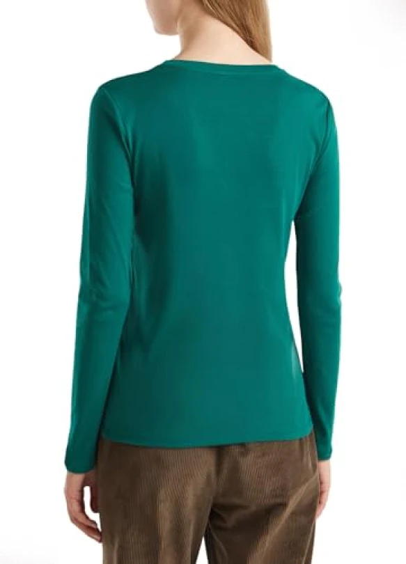 1_Camiseta de manga larga United Colors of Benetton para mujer
