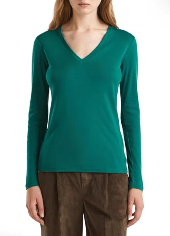 3_Camiseta de manga larga United Colors of Benetton para mujer