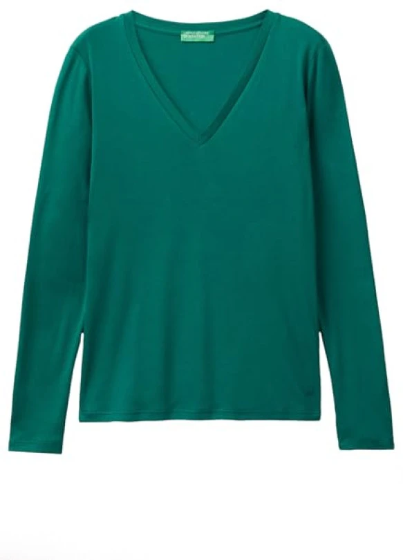 main_image_Camiseta de manga larga United Colors of Benetton para mujer