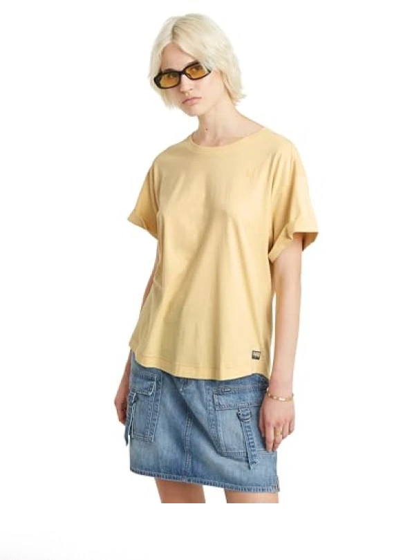 main_image_Camiseta G-STAR Rolled Up SL BF R T para mujer