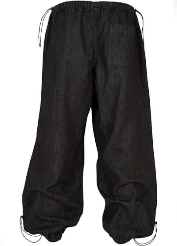 3_Pantalones Urban Classics Parachute para hombre