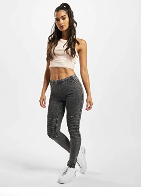 5_Urban Classics Leggings Denim Jersey, leggings de deporte para mujer