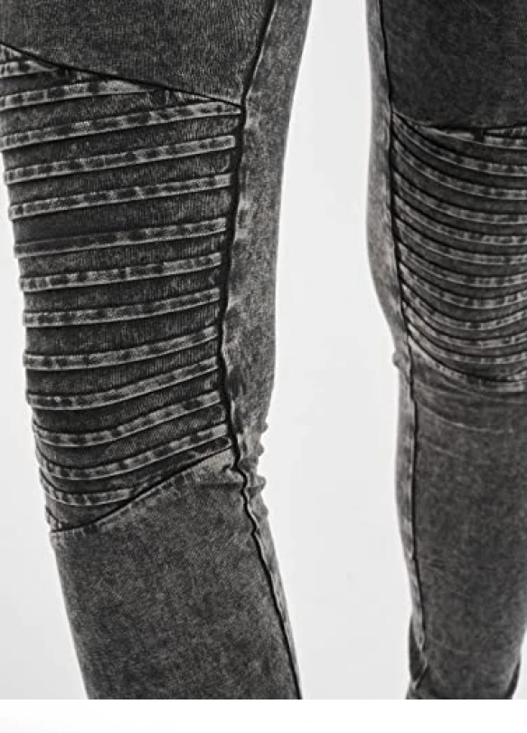 4_Urban Classics Leggings Denim Jersey, leggings de deporte para mujer