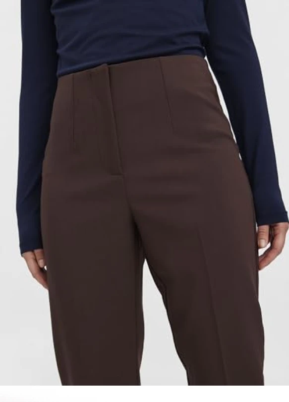 5_Pantalones VERO MODA VMSANDY HR Tapered Noos para Mujer