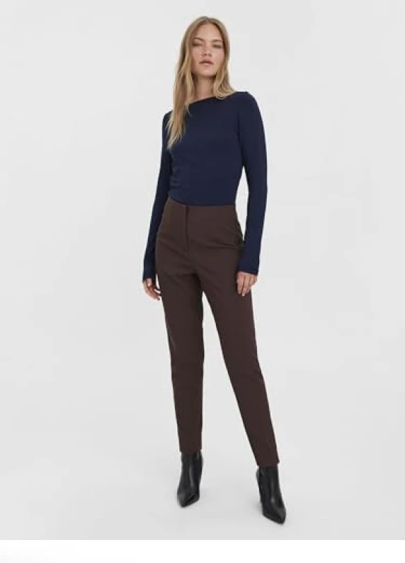 4_Pantalones VERO MODA VMSANDY HR Tapered Noos para Mujer
