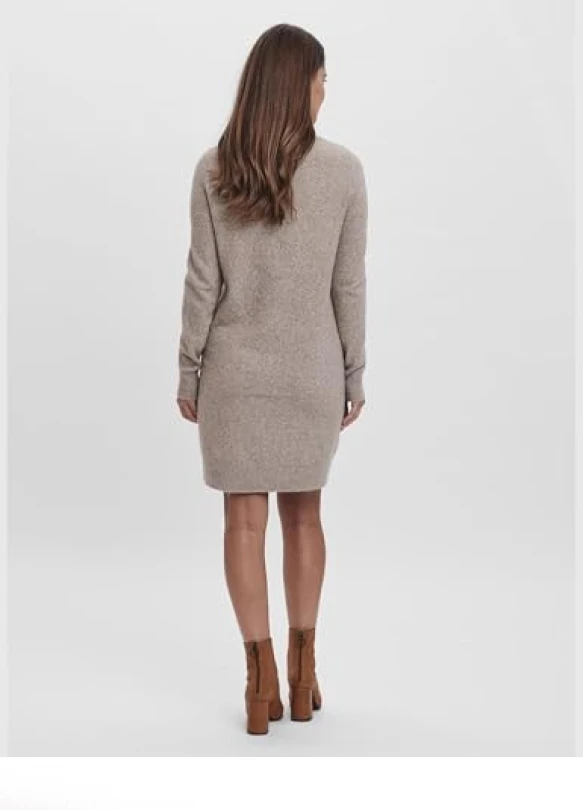 3_Vestido para mujer VERO MODA Vmdoffy LS O-Neck Dress