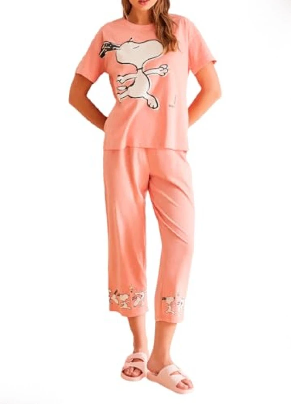 main_image_Pijama capri de manga corta Women'secret con licencia Juegos Olímpicos