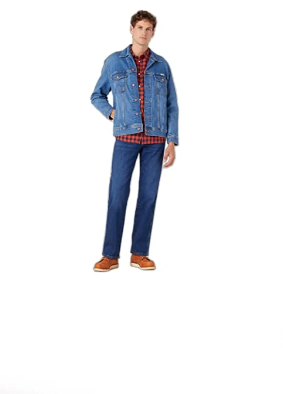 1_Camiseta Wrangler para hombre con 1 bolsillo
