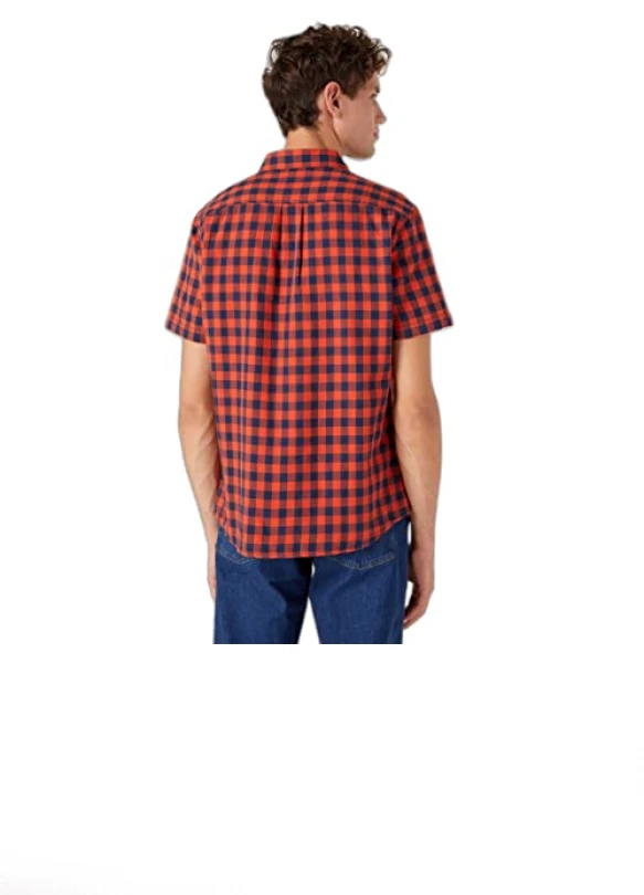 2_Camiseta Wrangler para hombre con 1 bolsillo