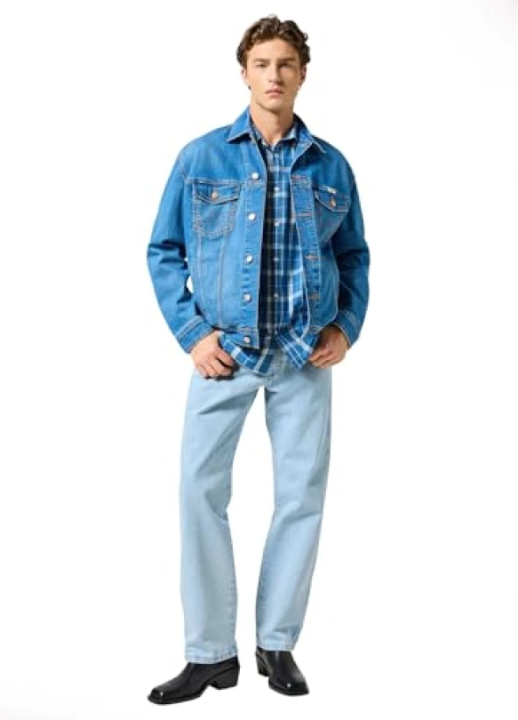 1_Jeans Wrangler 13MWZ, regular bootcut fit, straight leg para hombre