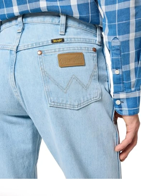 4_Jeans Wrangler 13MWZ, regular bootcut fit, straight leg para hombre