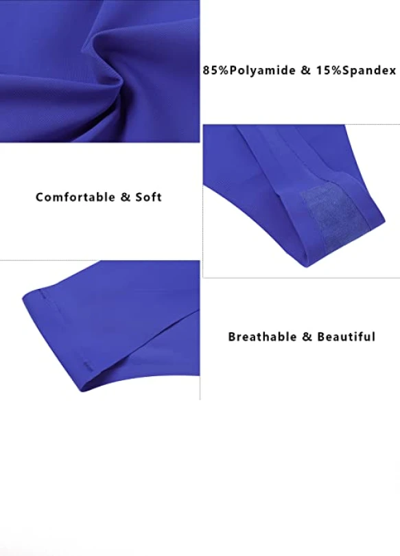 2_Pack de 9 Tangas Invisible Mujer Microfibra sin Costuras Braguitas Zero Feel