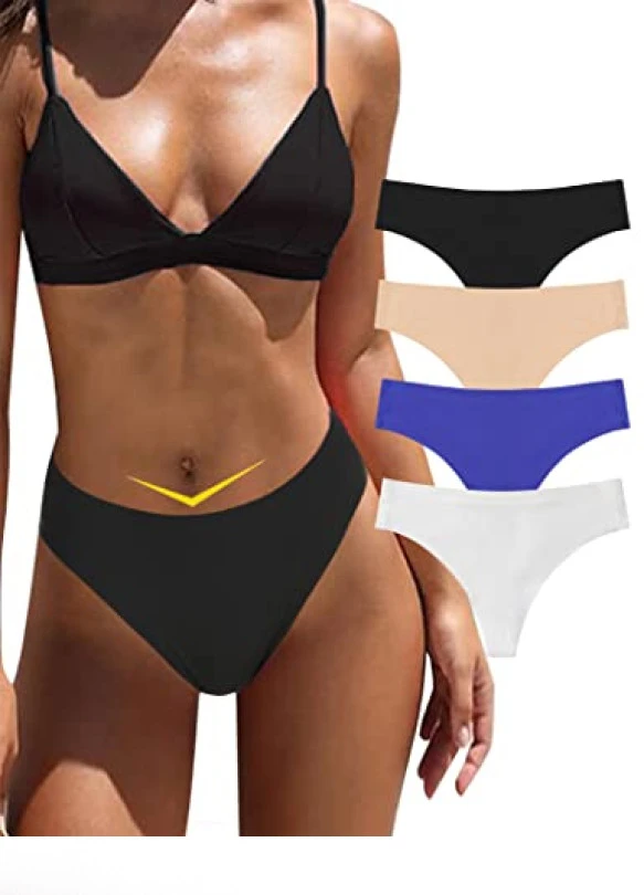 main_image_Pack de 9 Tangas Invisible Mujer Microfibra sin Costuras Braguitas Zero Feel